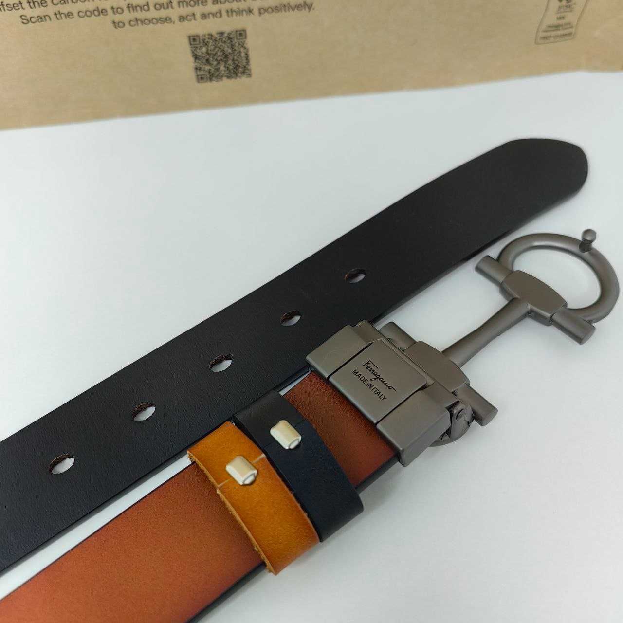 Мъжки колан Salvatore 309 Ferragamo Двулицев