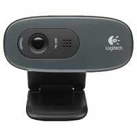 Веб-камера Logitech C270 HD 720p+наушники с микрофоном