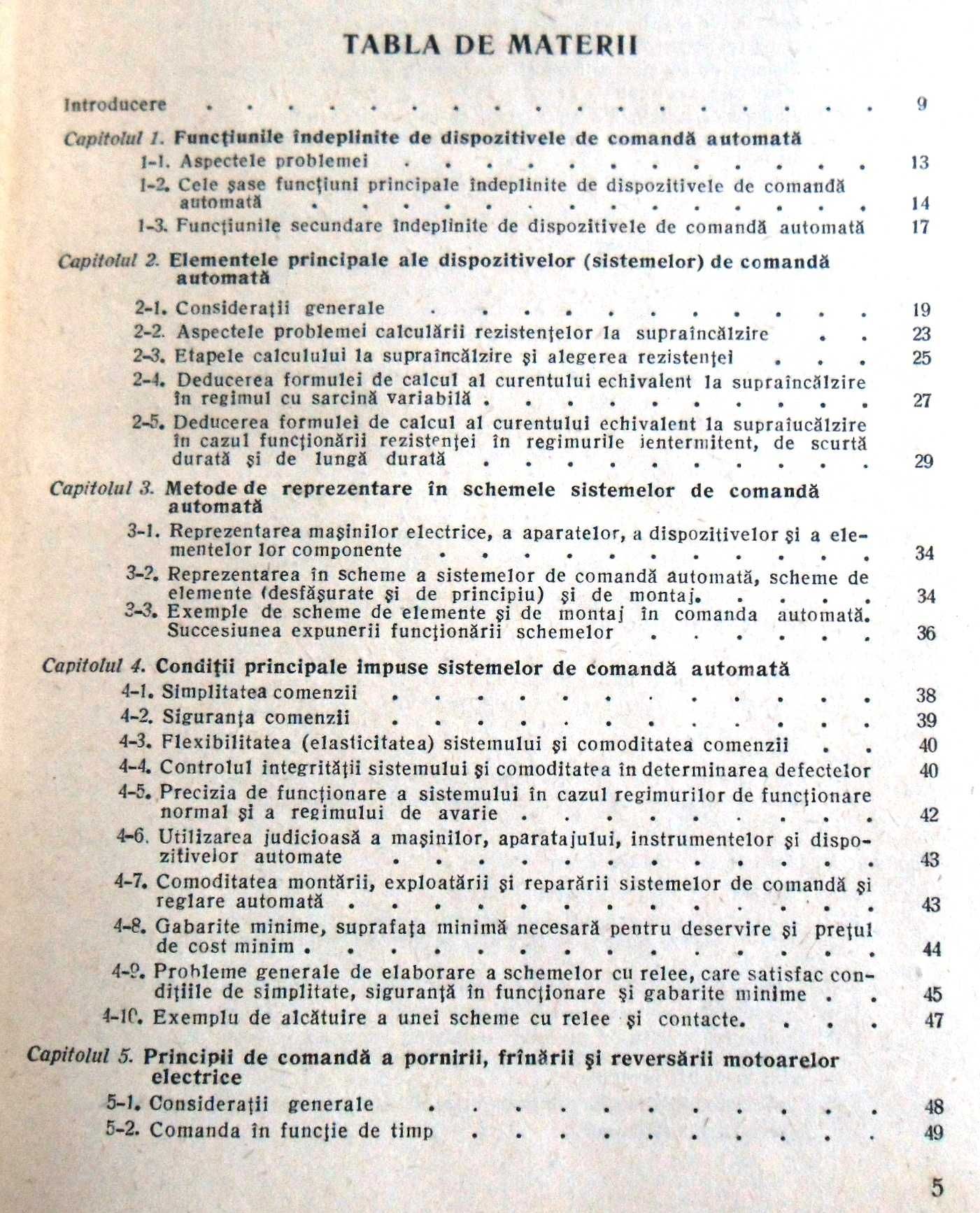 Sirotin: Comanda automată a acționărilor electrice