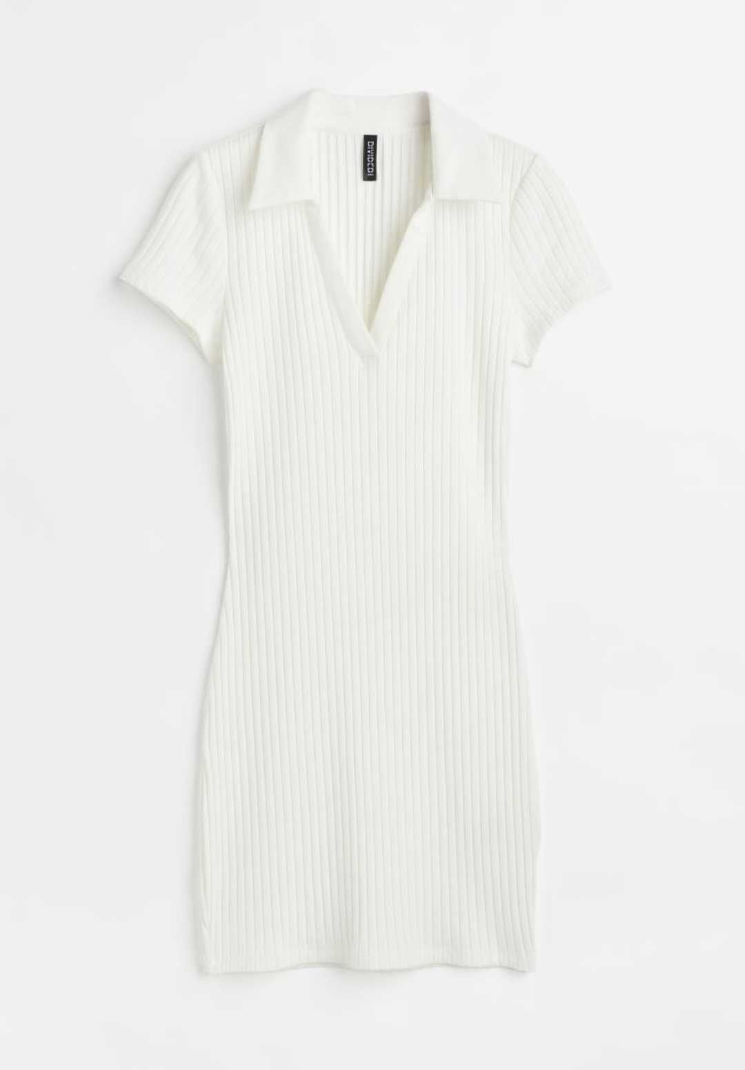 Розова рокля Reserved/ Черна къса рокля H&M/ лятна дълга бяла рокля