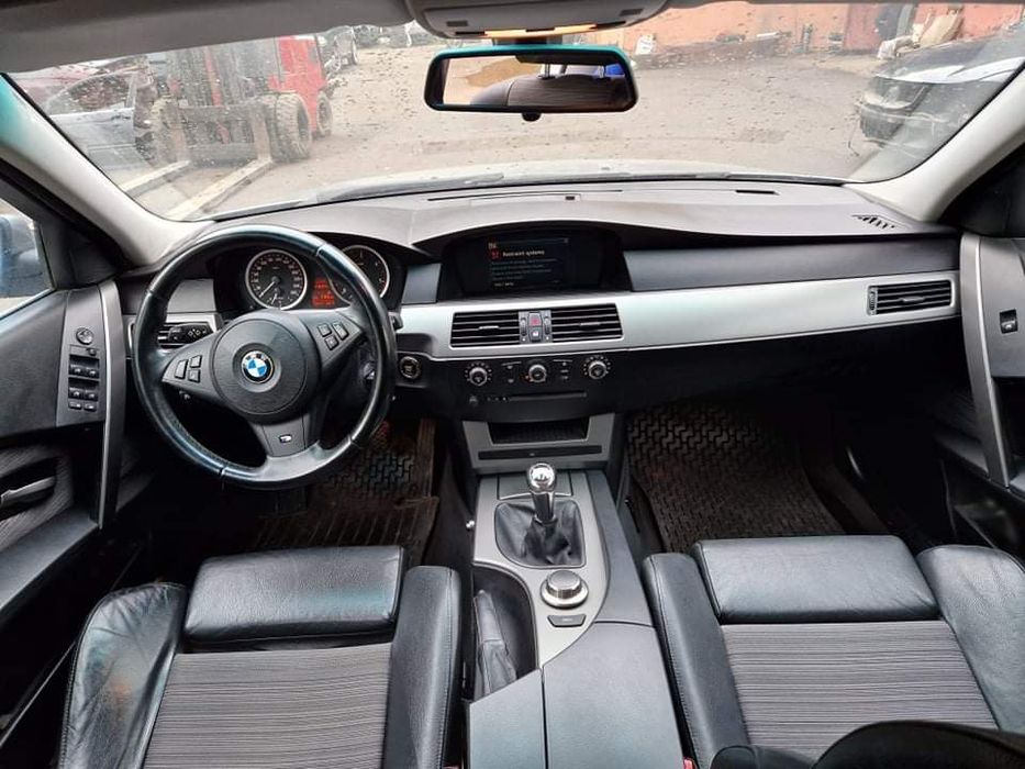 BMW E60 530XD 231кс  ръчка рекаро  НА ЧАСТИ!