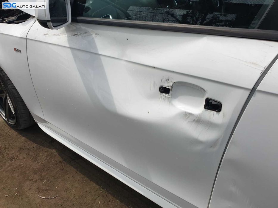 Usa Usi Portiera Portiere Stanga Fata Dezechipata cu Defect Audi A4 B8 B8.5 FL Facelift 2008 - 2016 Culoare LY9C [C5445]