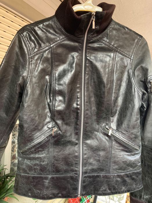 Яке от естествена кожа