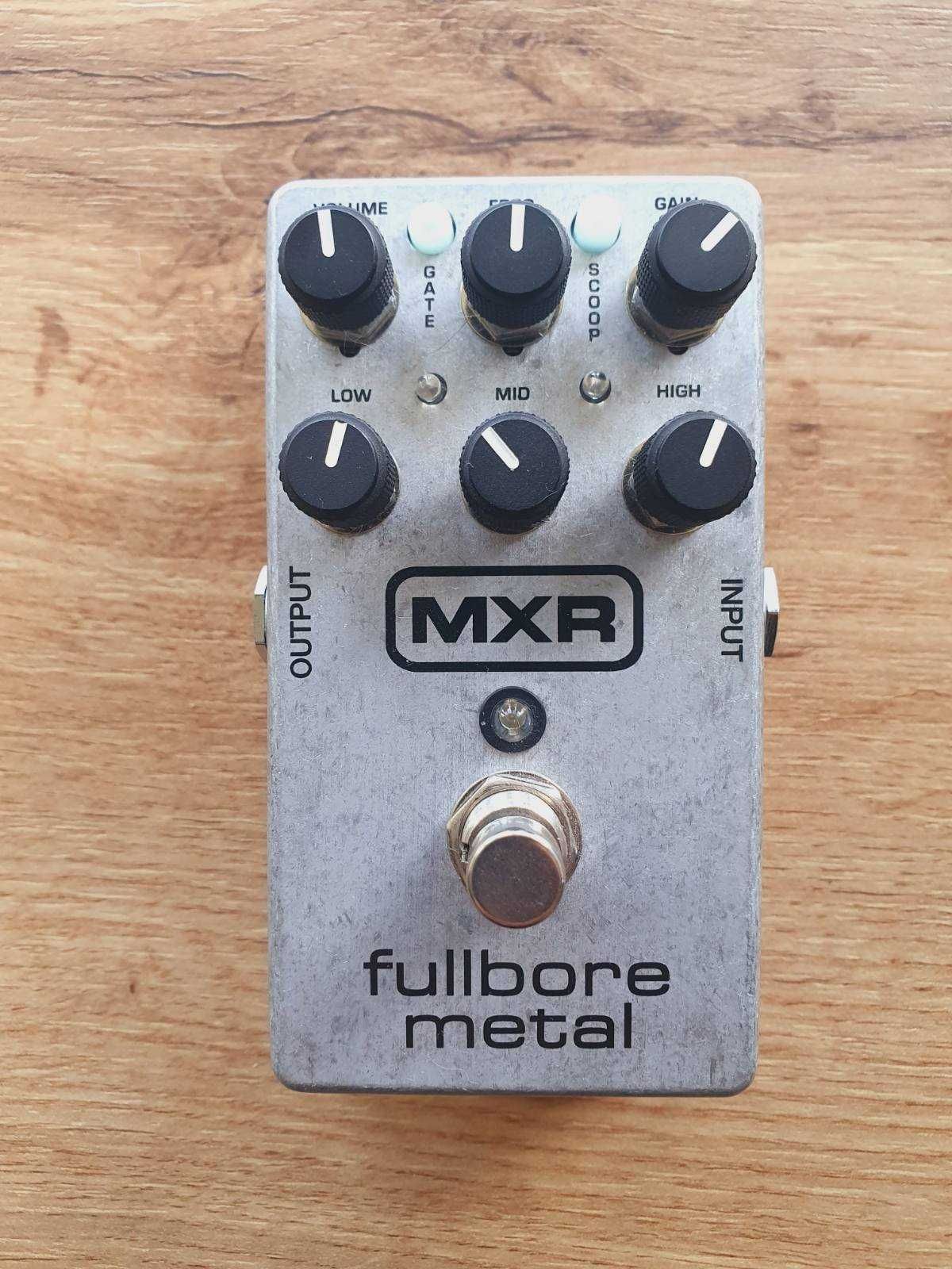 MXR M116 Fullbore Metal китар ефект и Dunlop адаптер