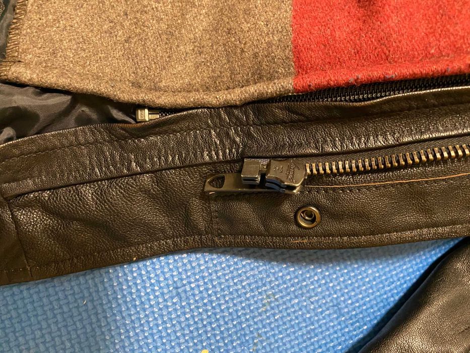 ''Strellson''оригинално мъжко кожено яке шуба Л размер