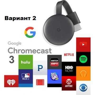 Мултимедиен плеър за телевизор Google Chromecast,Гугъл Хромкаст