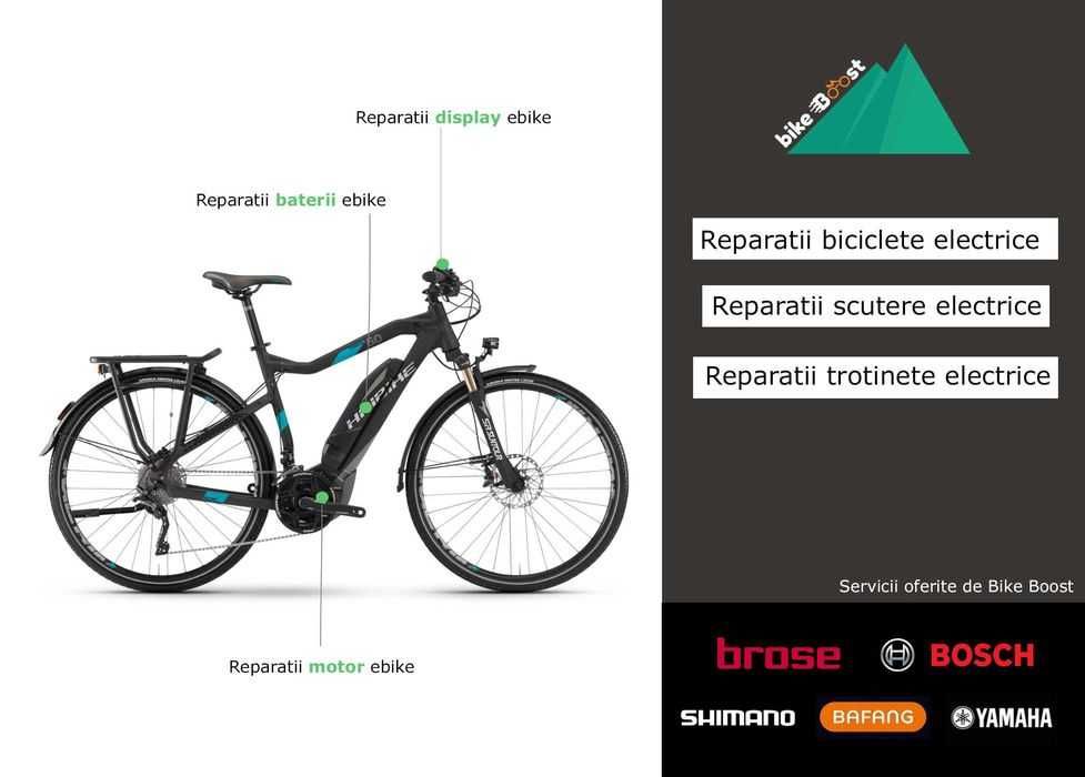 Reparatii biciclete electrice - Brose, Bosch, Shimano, Yamaha, Bafang