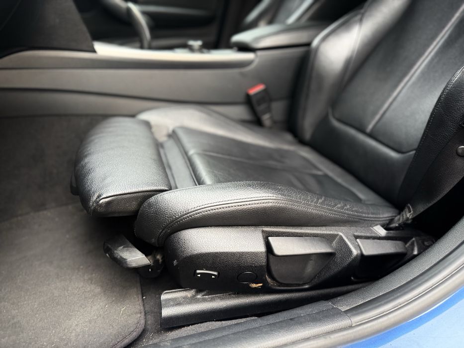 Перфектно черно кожено рекаро за bmw/ бмв F31/Ф31  (комби)