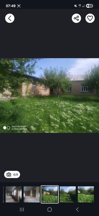Uy sotiladi m39 yuliga 150 metr hamma narsaga yaqin maktab bogʻcha
