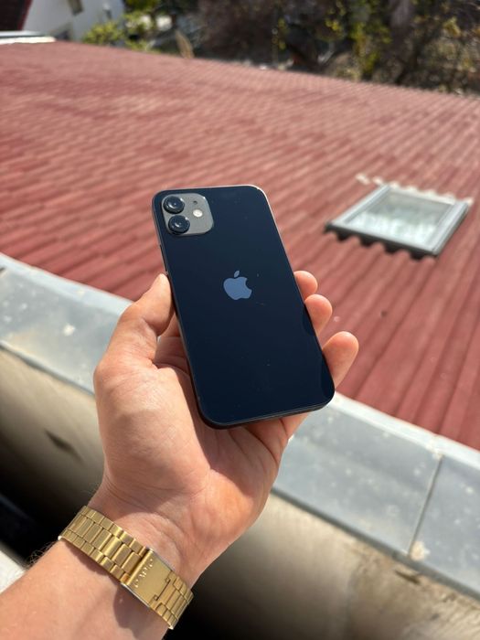 iPhone 12 Black, Memorie 64GB, Baterie 100%, iOS 26 - FRUMOS