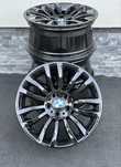 Jante aliaj r18 5x120 Bmw originale seria 3 4 5 6 7 x1 x3 negru f10