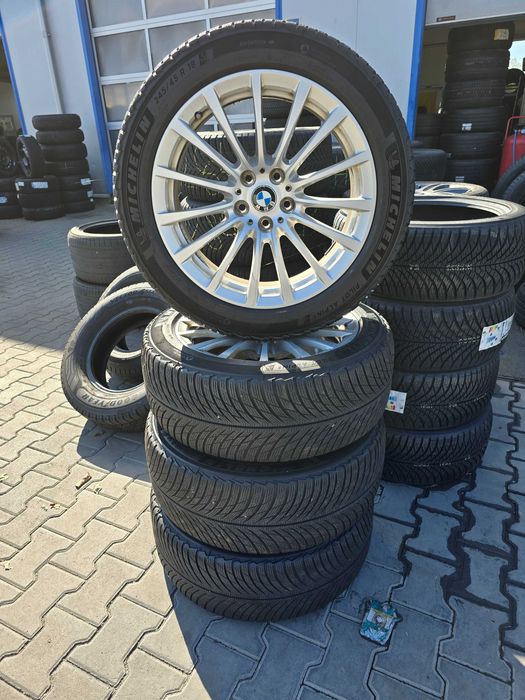 Jante BMW G30 G31 X5 X6 Anvelope Iarna SH Michelin 245 45 R18