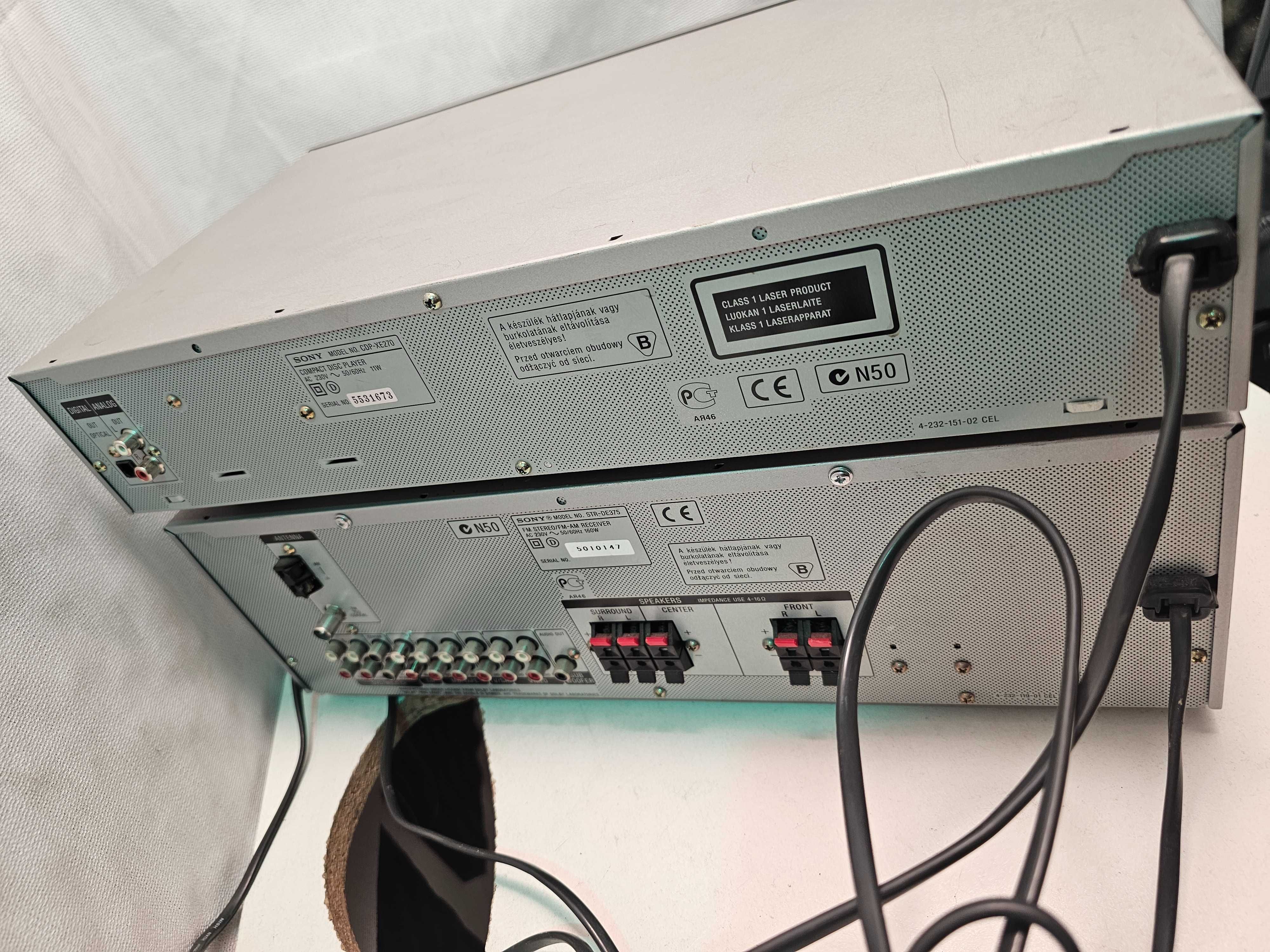 Statie reciver Sony STR DE375 amplificator