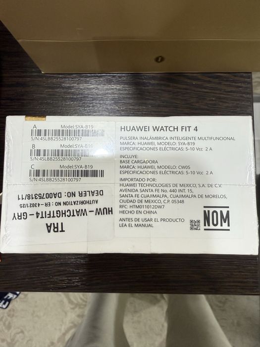 Часы Huawei watch fit 4, новые