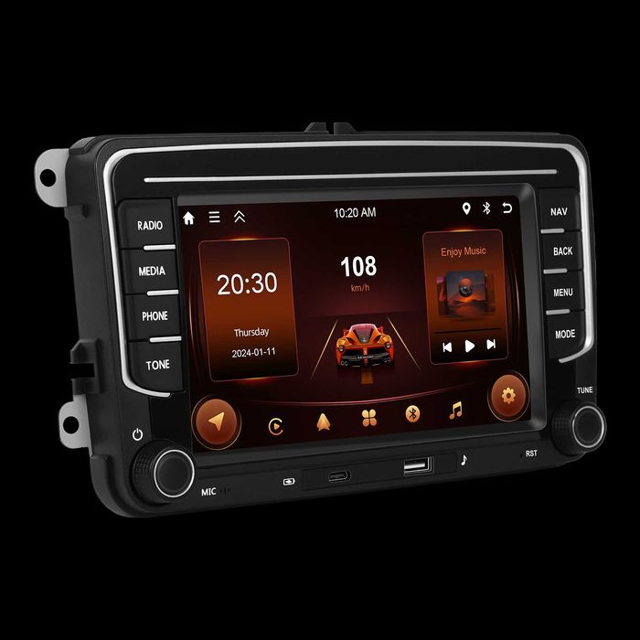 Navigatie Android,VW Passat,Golf,Jetta,Touran,Carplay,2GB + 64GB NOI