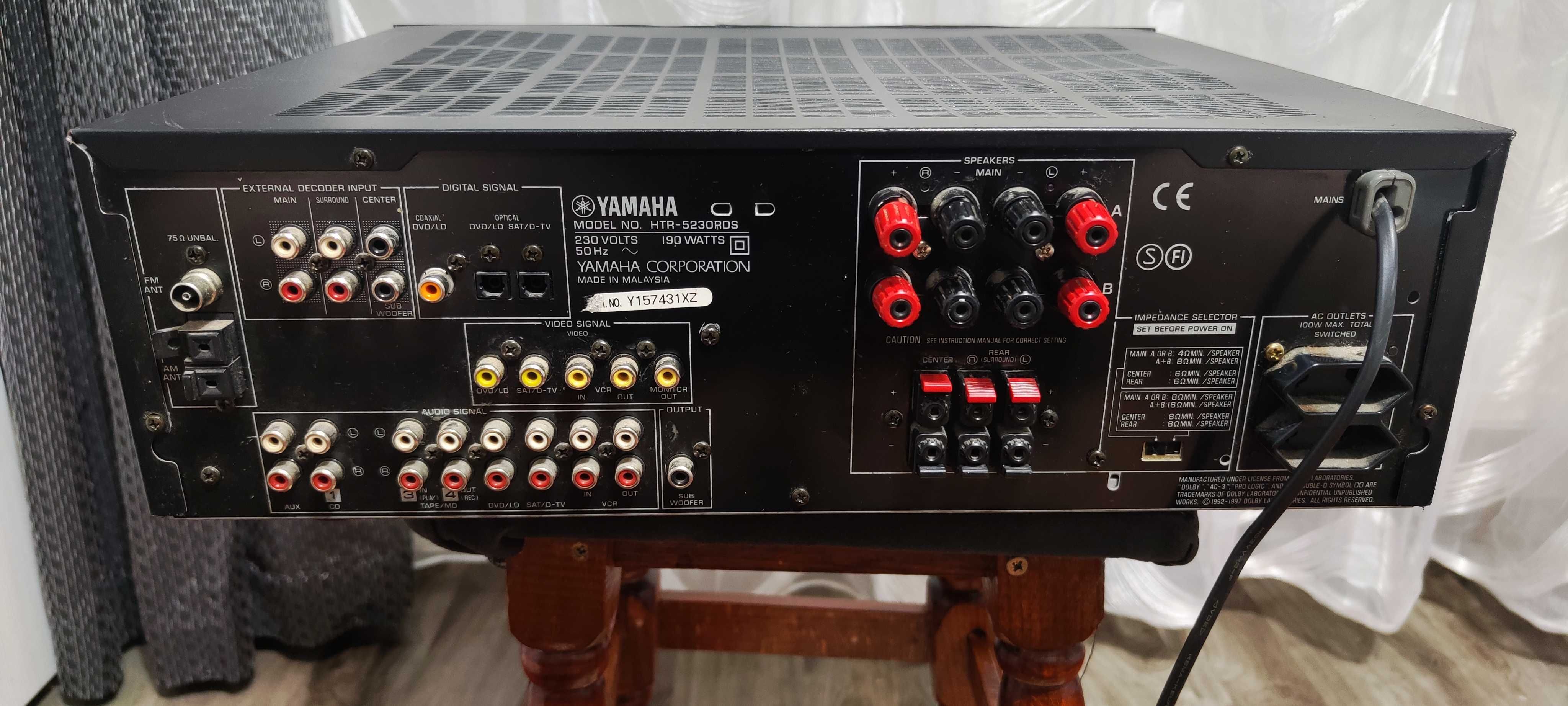 Amplificator Audio Yamaha HTR-5230RDS Statie Audio Amplituner Audio