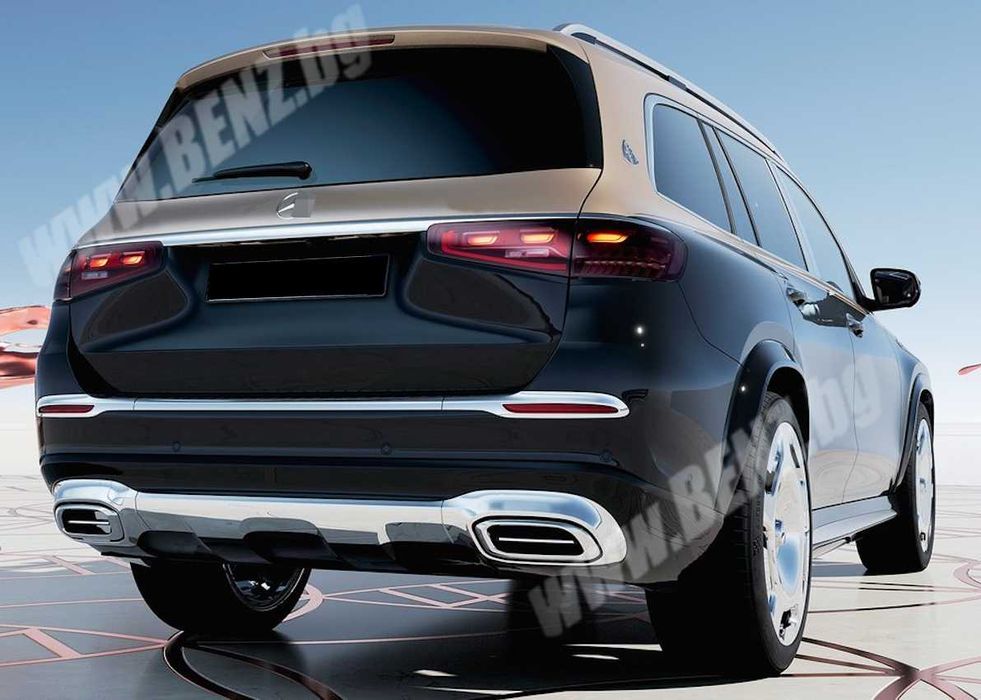 MAYBACH FACELIFT пакет джанти степенки Mercedes GLS X167 2025г майбах