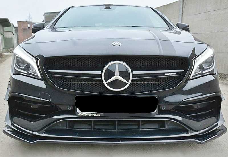 Мерцедес ц117 цла амг преден лип спойлер / Mercedes c117 cla amg lip