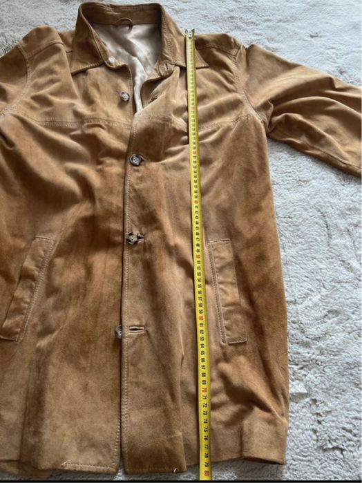 Sacou / jacheta / palton Matinique L piele suede