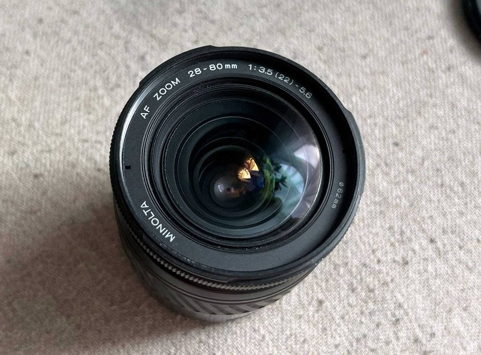 Obiectiv Minolta AF Zoom 28-80mm f 3.5-5.6 Macro Montură A Made Japan