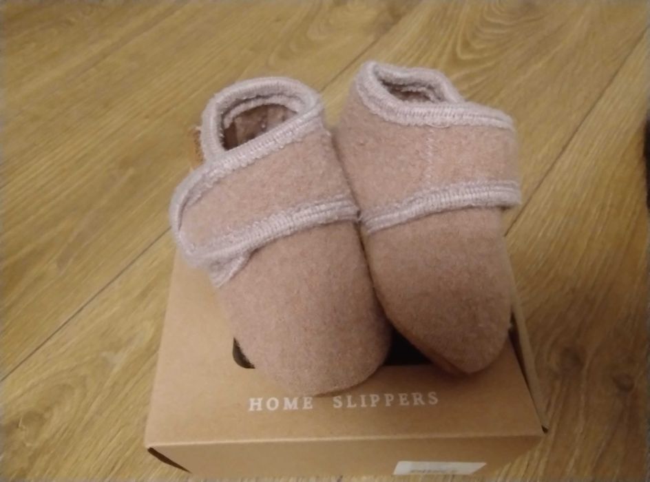 Papuci de casa din lana EnFant marimea 21/22