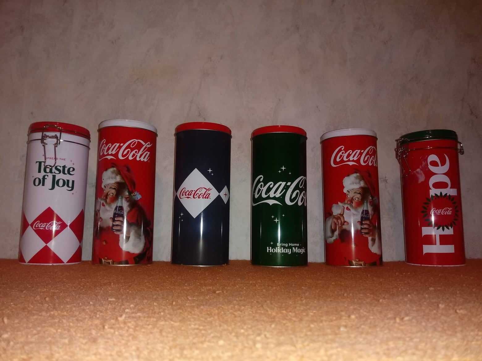 НОВИ метални кутии на Кока Кола