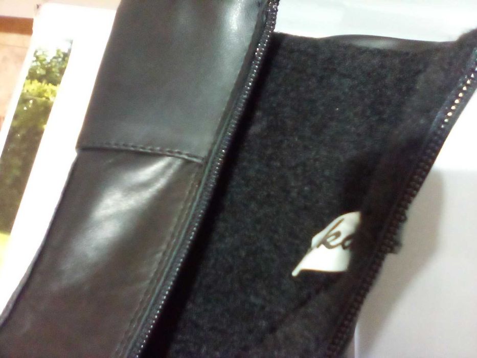 Кожени боти. Нови, български.