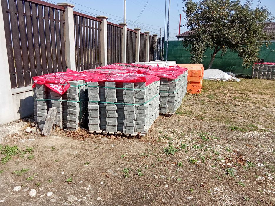 Pavaj dubluT 6cm, 10 paleti sigilati, 135mp / 7800 ron