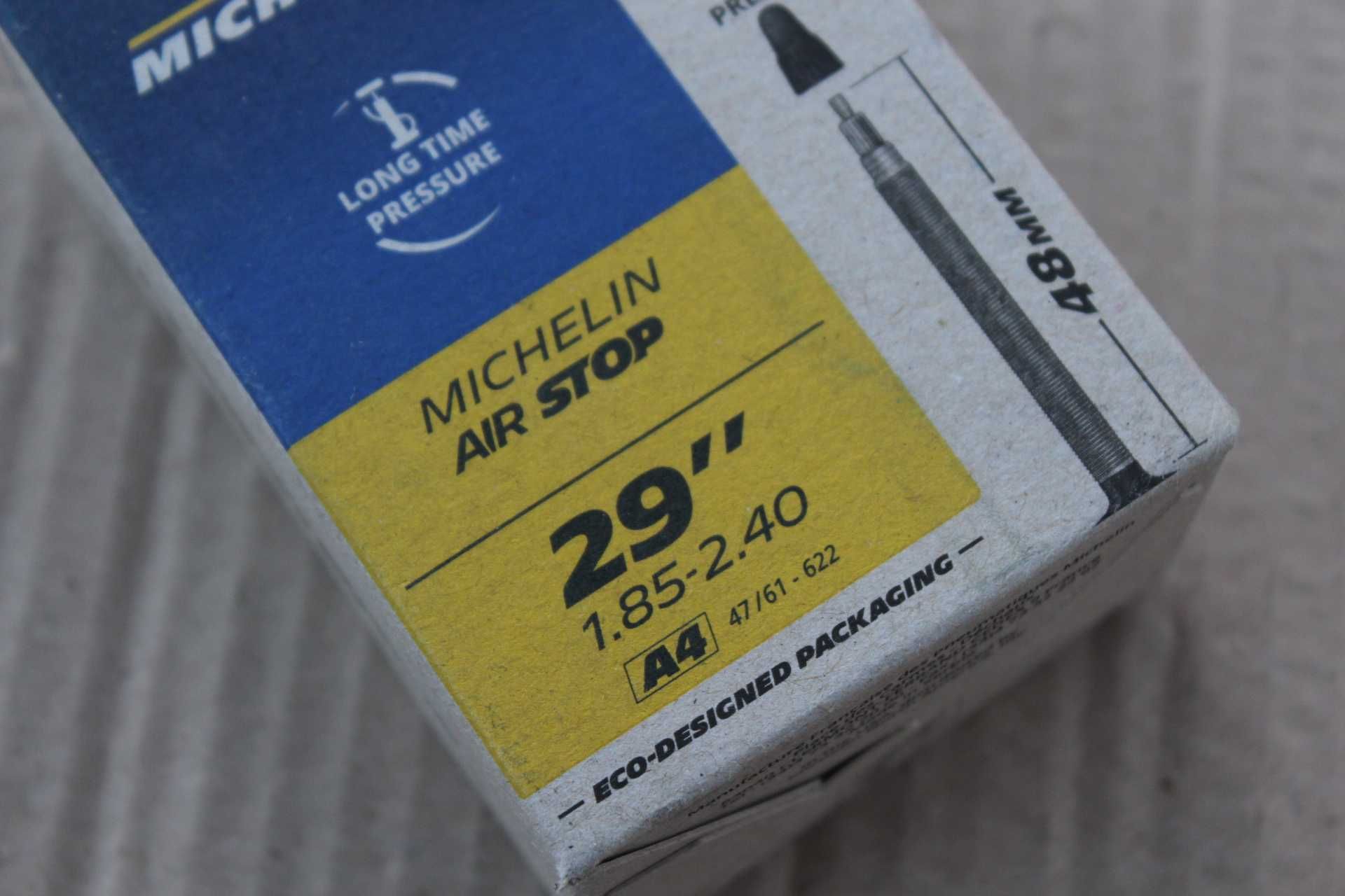 Michelin Airstop A4 - 29x1.85-2.40 FV. Presta camera bicicleta