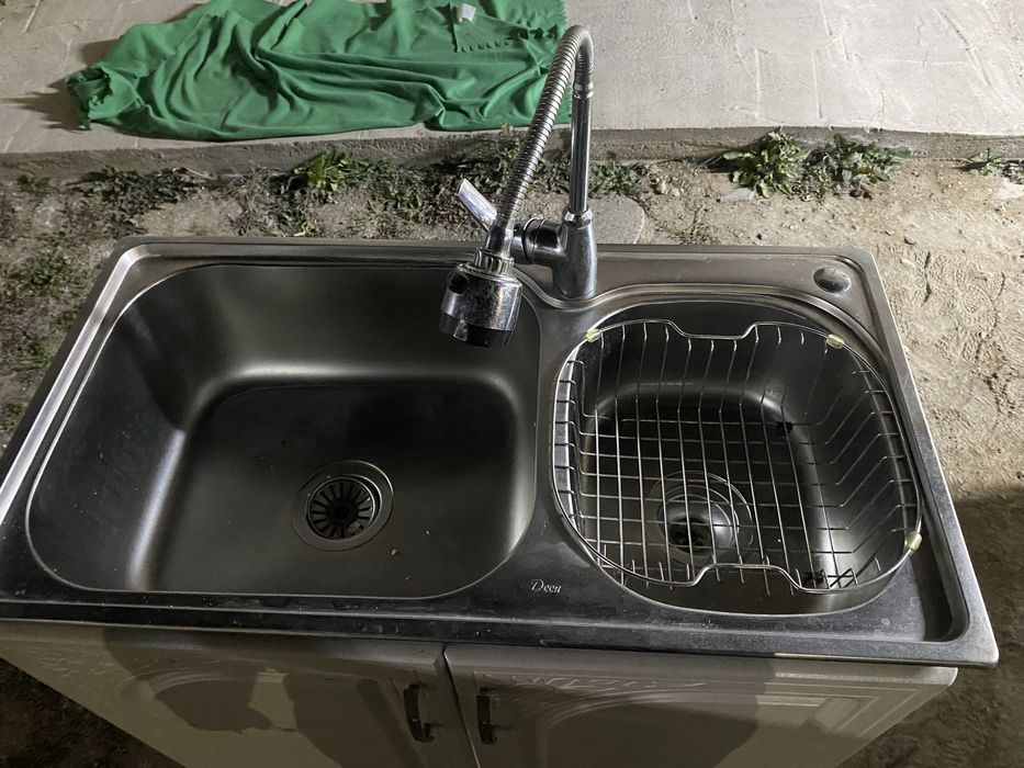 Мойка раквина 2 секций