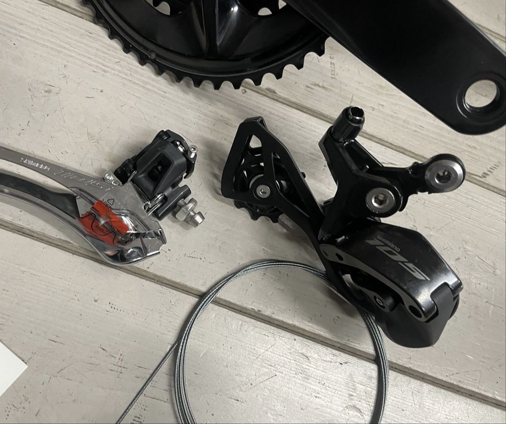 НОВ! Shimano R7100 2x12 механичен монтаж