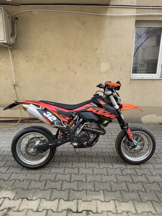 Supermoto KTM exc-f 350 2014 4500km + roti enduro