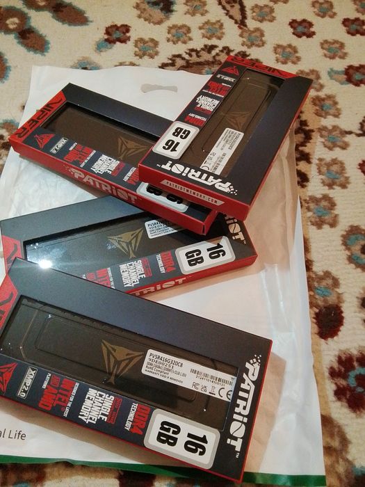 Оперативная память Patriot Viper Steel PVSR416G320C8 16гб