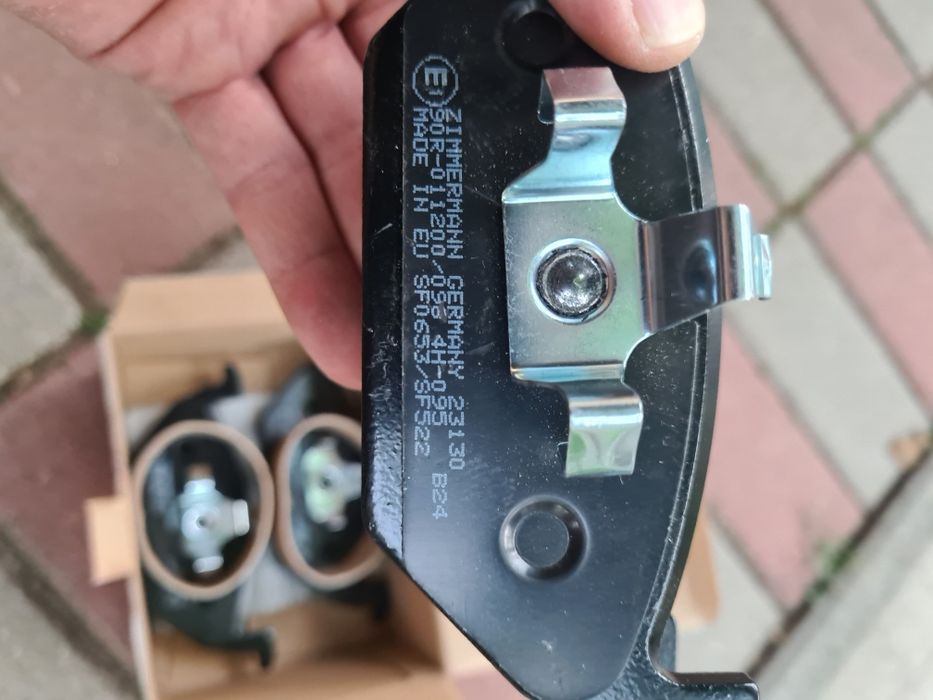 Set placute punte față Zimmerman Golf IV