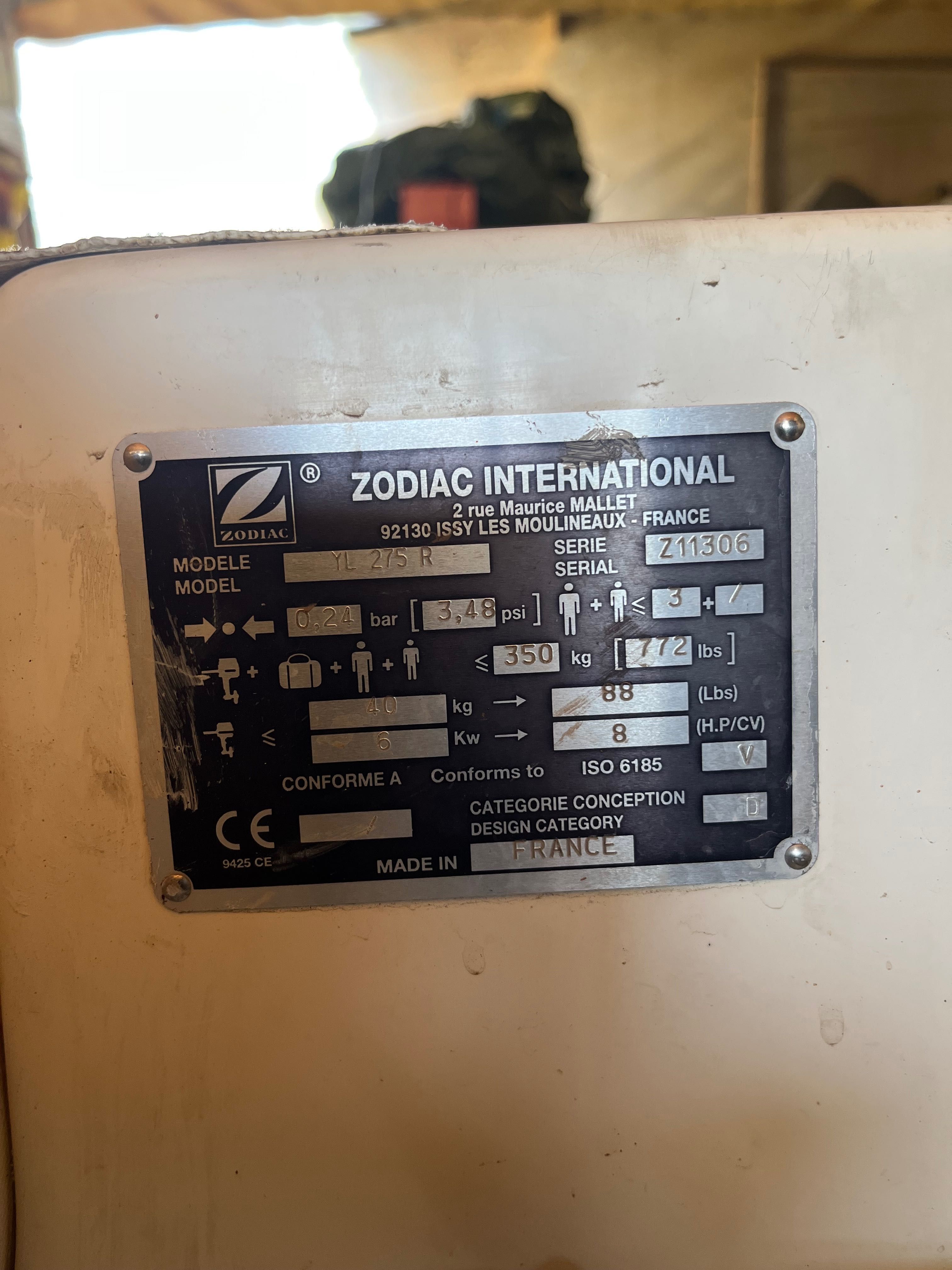 Надуваема лодка Риб “ZODIAC”