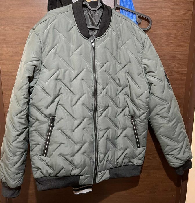 Мъжко сиво яке 2xl