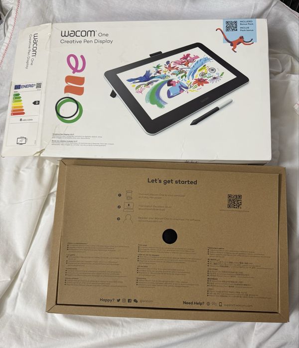 Продавам Wacom One 13.3" – идеален за рисуване и дизайн