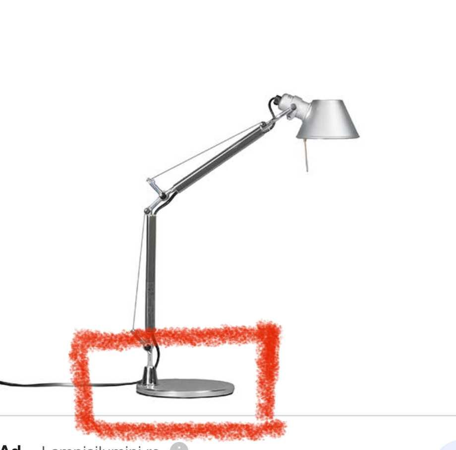 Artemide Tolomeo Baza Talpa Picior