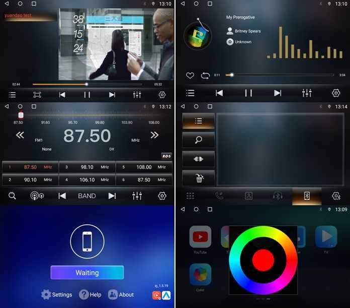 Navigatie Ford Focus 2, 2G RAM+32G ROM, CarPLay