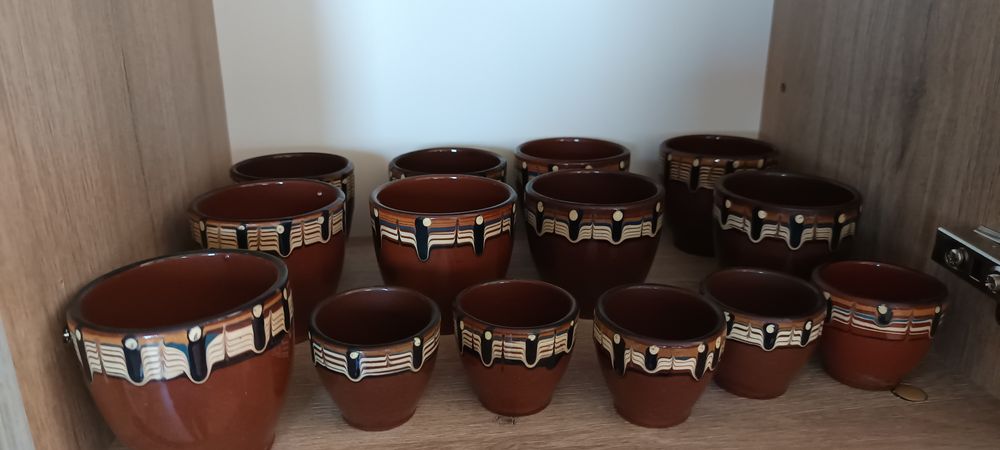 Комплект 14 броя съдове за механа