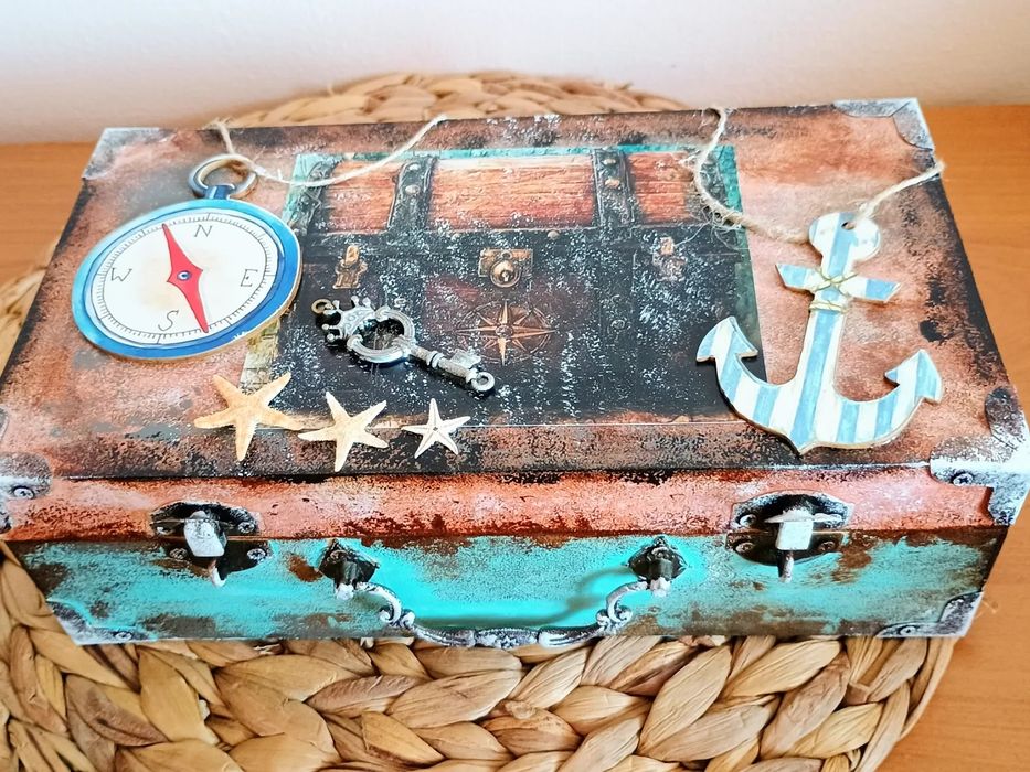 Подаръчен куфар Passion for life с вътрешна декорация