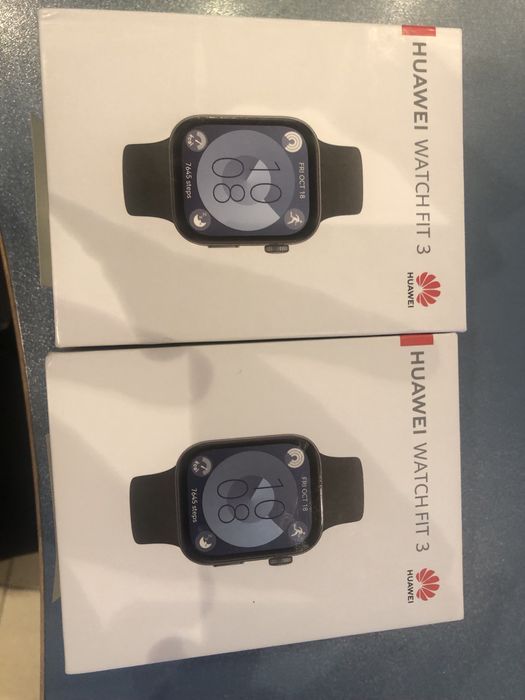 Смарт часовник Huawei Watch FIt 3 black