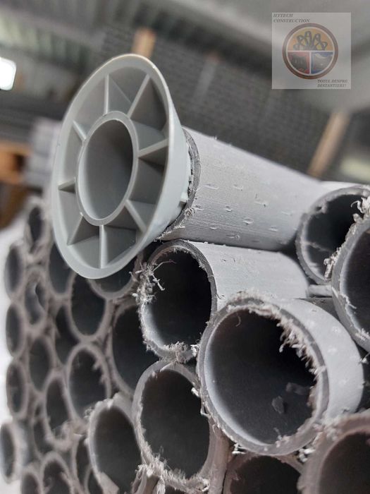 Con teava protectie tiranti