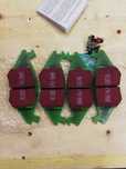 Предни накладки ЕБЦ Brake Pads EBC Green Stuff