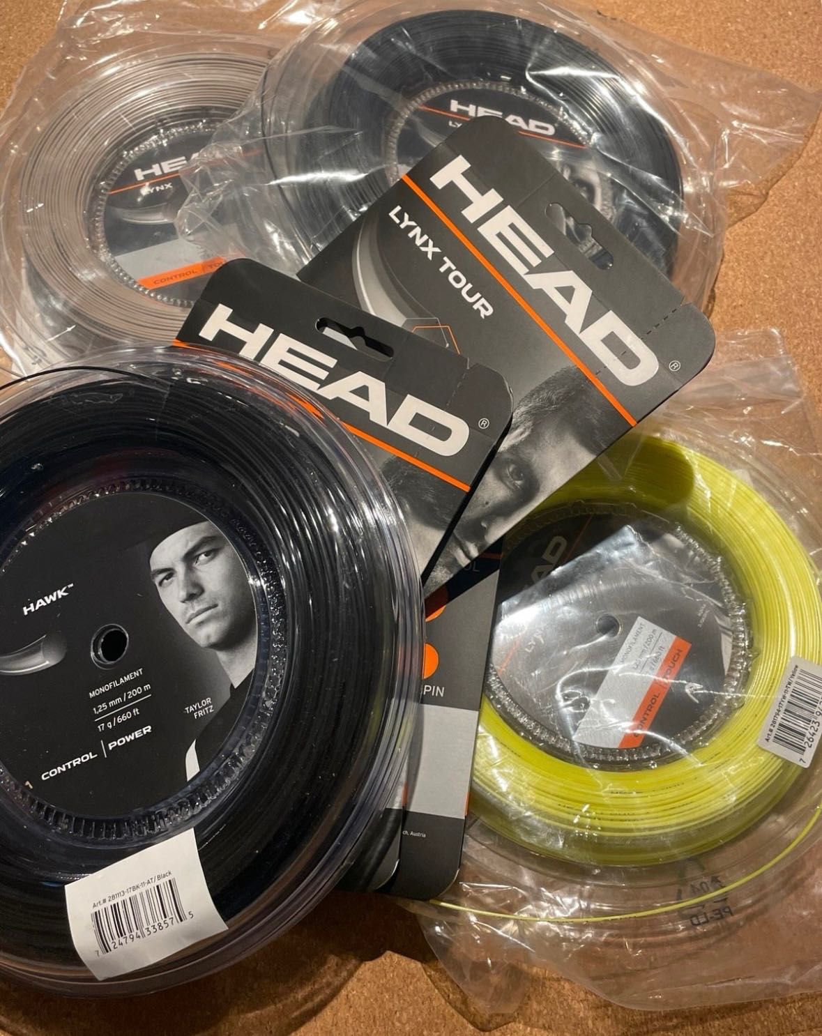 Професионално наплитане на тенис ракети Head Wilson Yonex Babolat