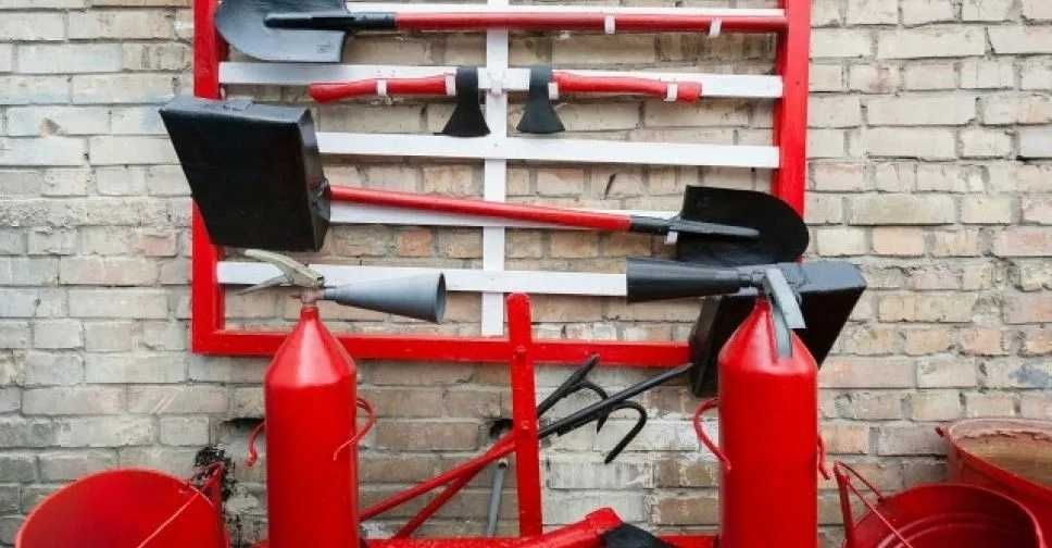 Щит пожарный открытый