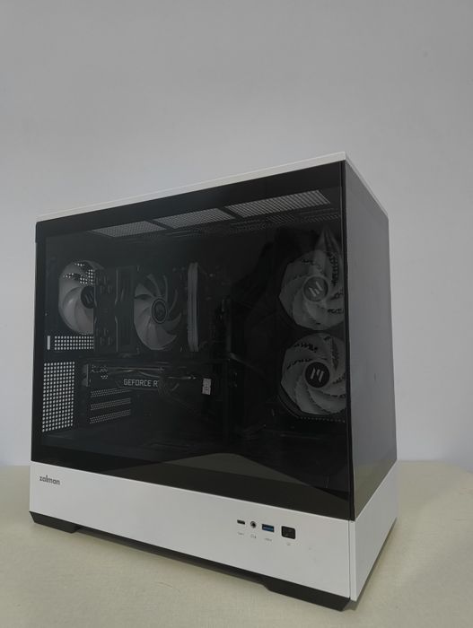 Компьютерный корпус zalman P30 BW TG