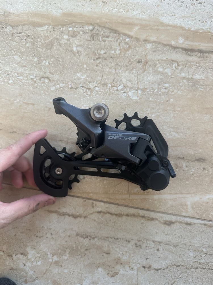 Schimbator Spate Shimano Deore RD-M6100, SGS - 12 Viteze, Negru