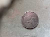 Monedă argint Carol I
