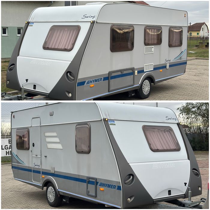 Vand Rulota Hymer Impecabila + mover +cort